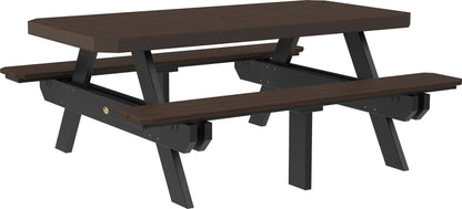 6' Dining Height Rectangular Picnic Table