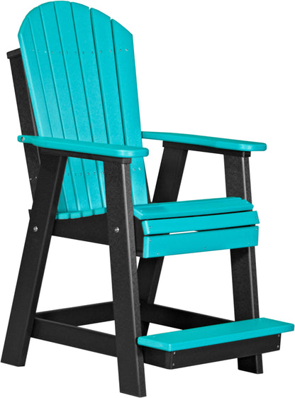 Counter Height Adirondack Balcony Chair