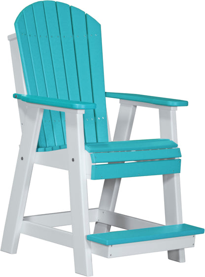 Counter Height Adirondack Balcony Chair