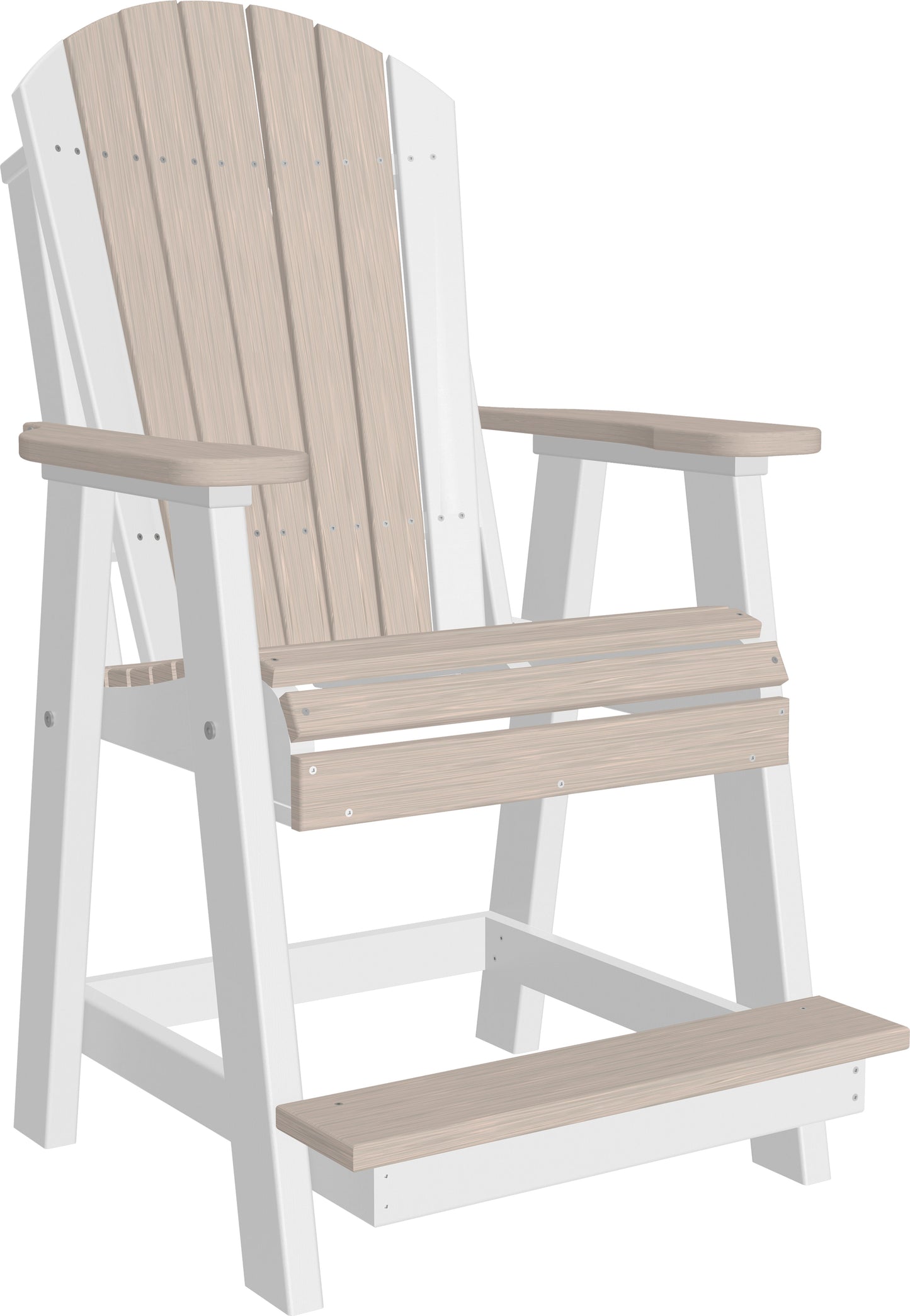 Counter Height Adirondack Balcony Chair