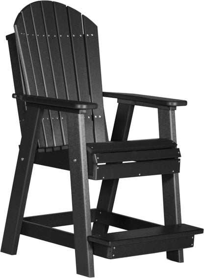 Counter Height Adirondack Balcony Chair