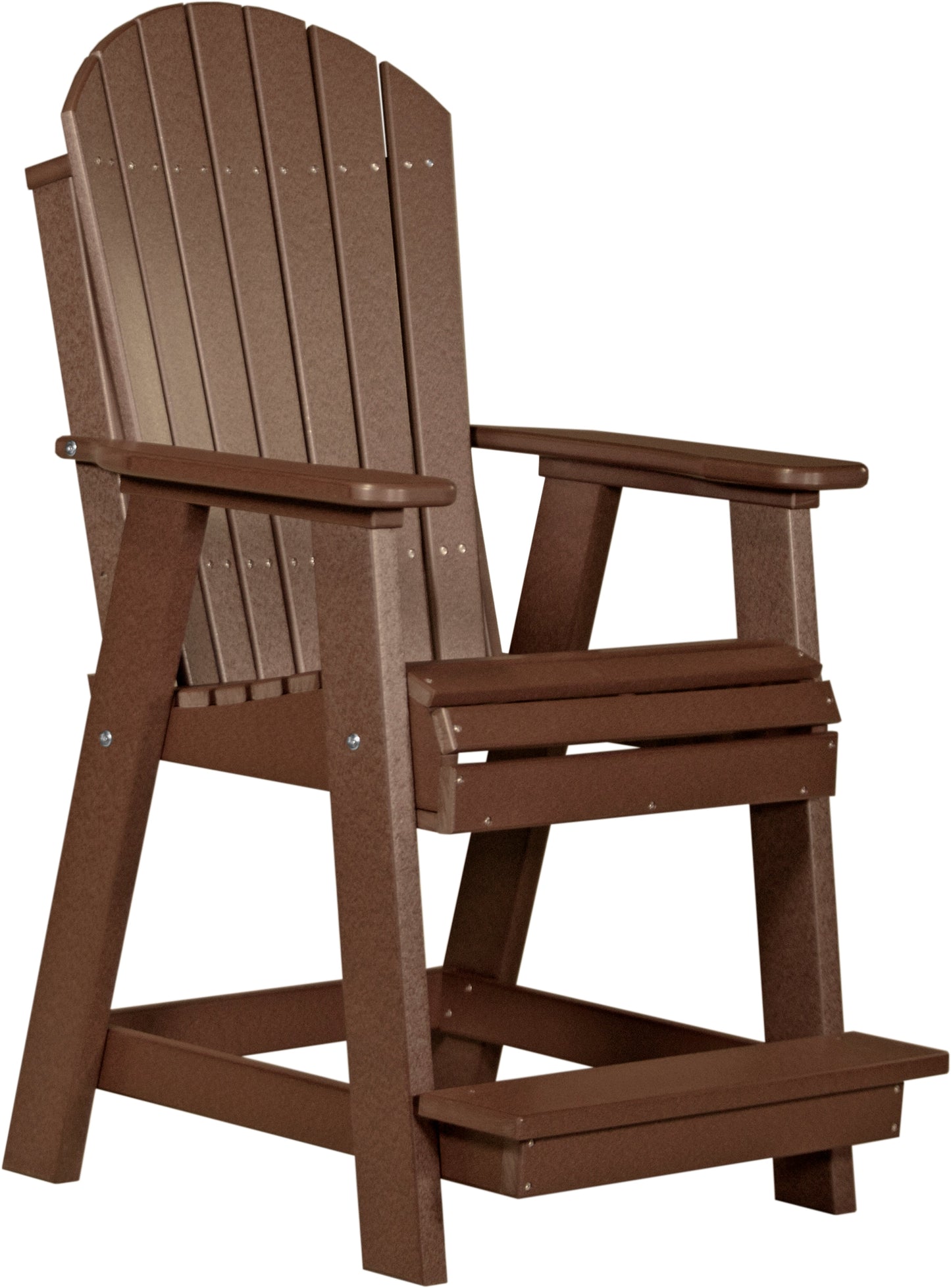 Counter Height Adirondack Balcony Chair