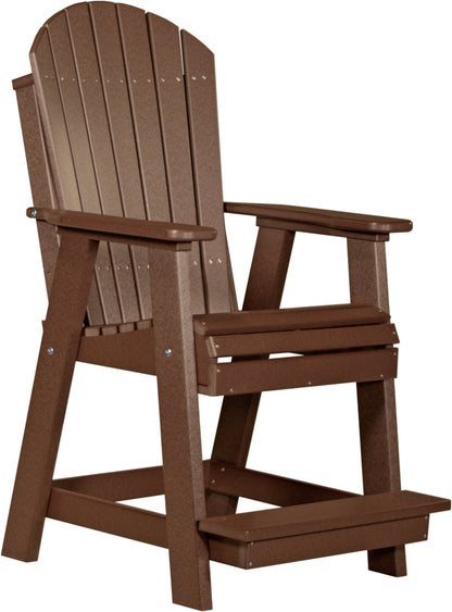 Counter Height Adirondack Balcony Chair