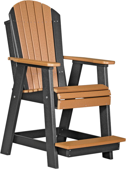 Counter Height Adirondack Balcony Chair