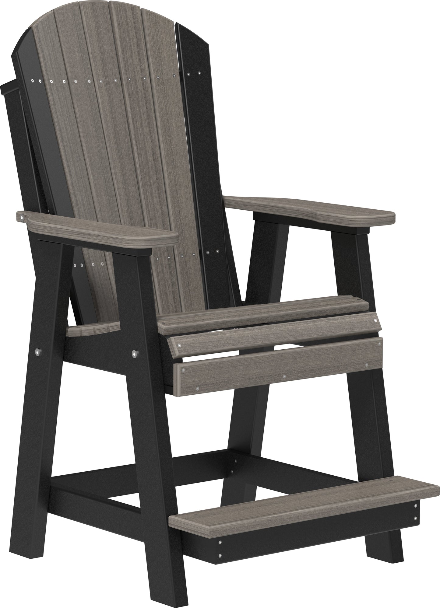 Counter Height Adirondack Balcony Chair