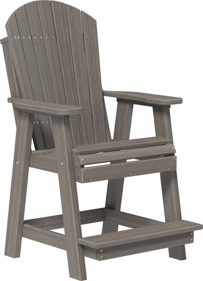 Counter Height Adirondack Balcony Chair