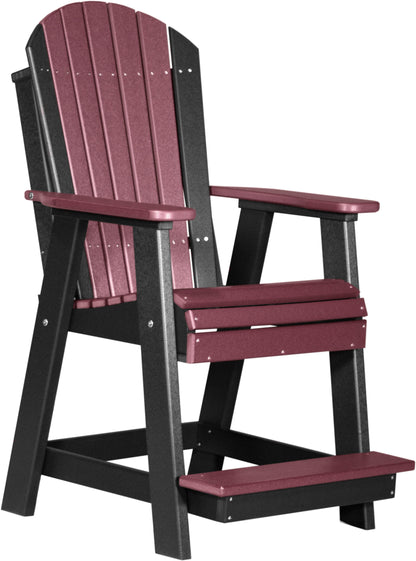 Counter Height Adirondack Balcony Chair