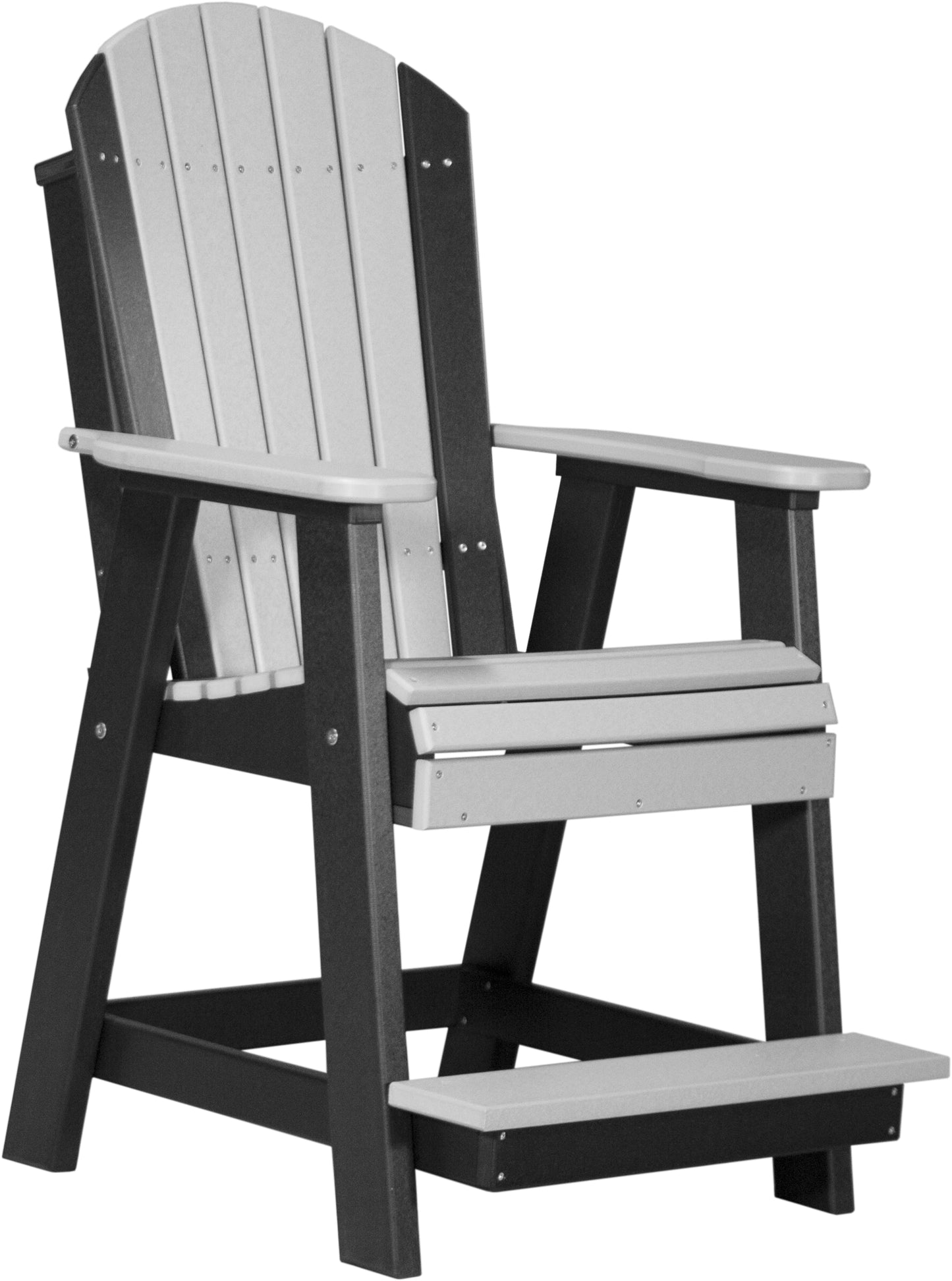 Counter Height Adirondack Balcony Chair