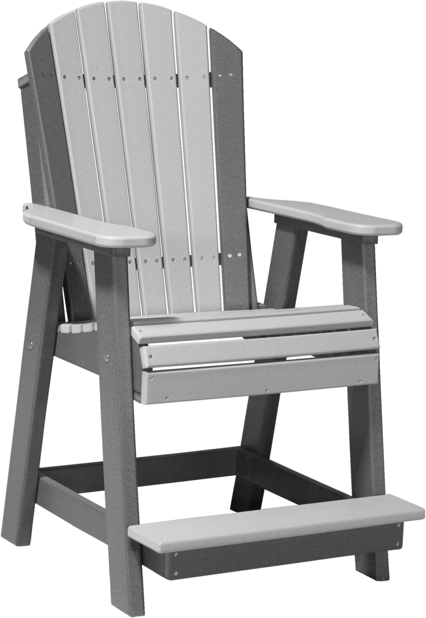 Counter Height Adirondack Balcony Chair