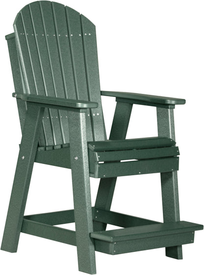 Counter Height Adirondack Balcony Chair