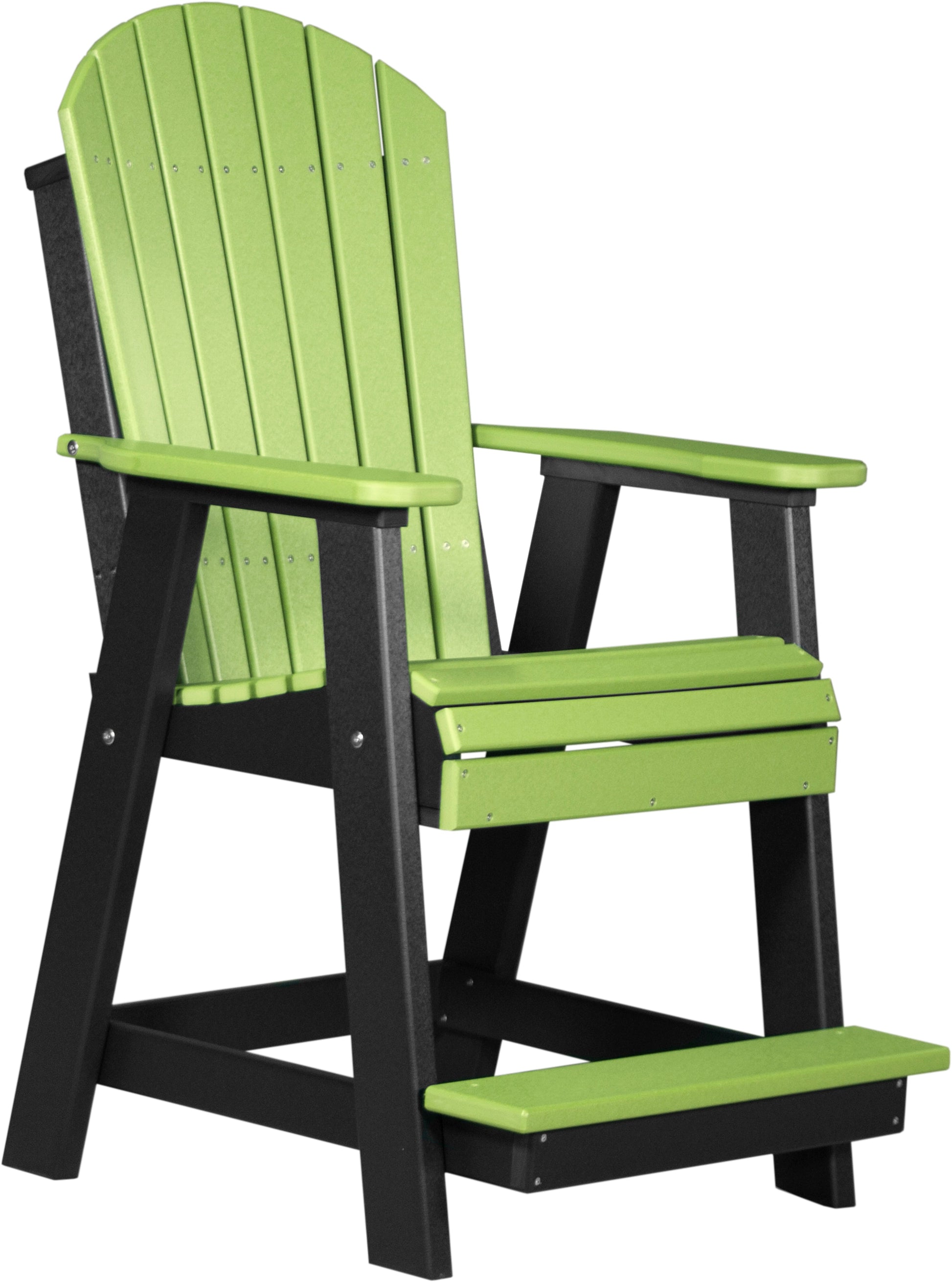 Counter Height Adirondack Balcony Chair