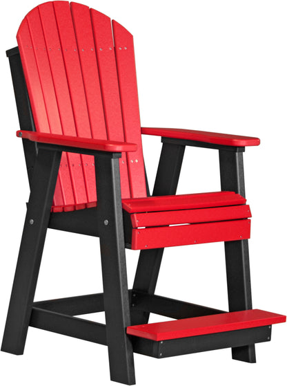 Counter Height Adirondack Balcony Chair