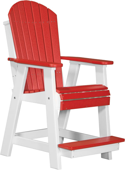 Counter Height Adirondack Balcony Chair