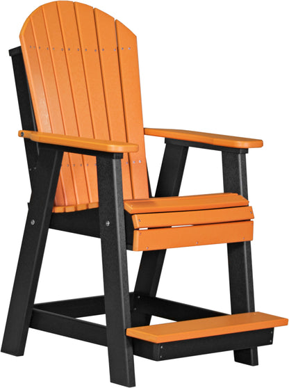 Counter Height Adirondack Balcony Chair