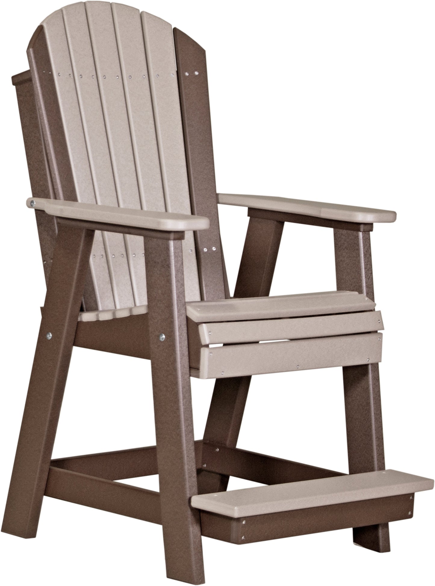 Counter Height Adirondack Balcony Chair