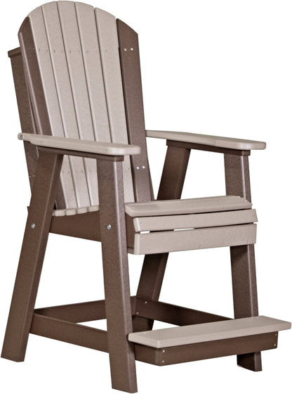 Counter Height Adirondack Balcony Chair