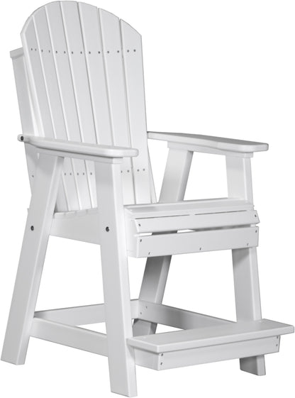 Counter Height Adirondack Balcony Chair