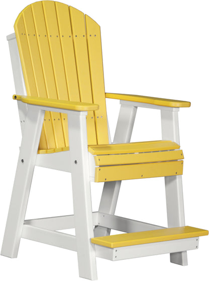 Counter Height Adirondack Balcony Chair