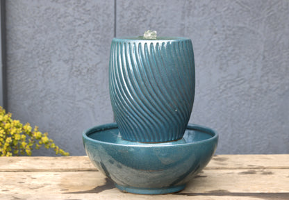 Sunset Twist Jar Fountain by