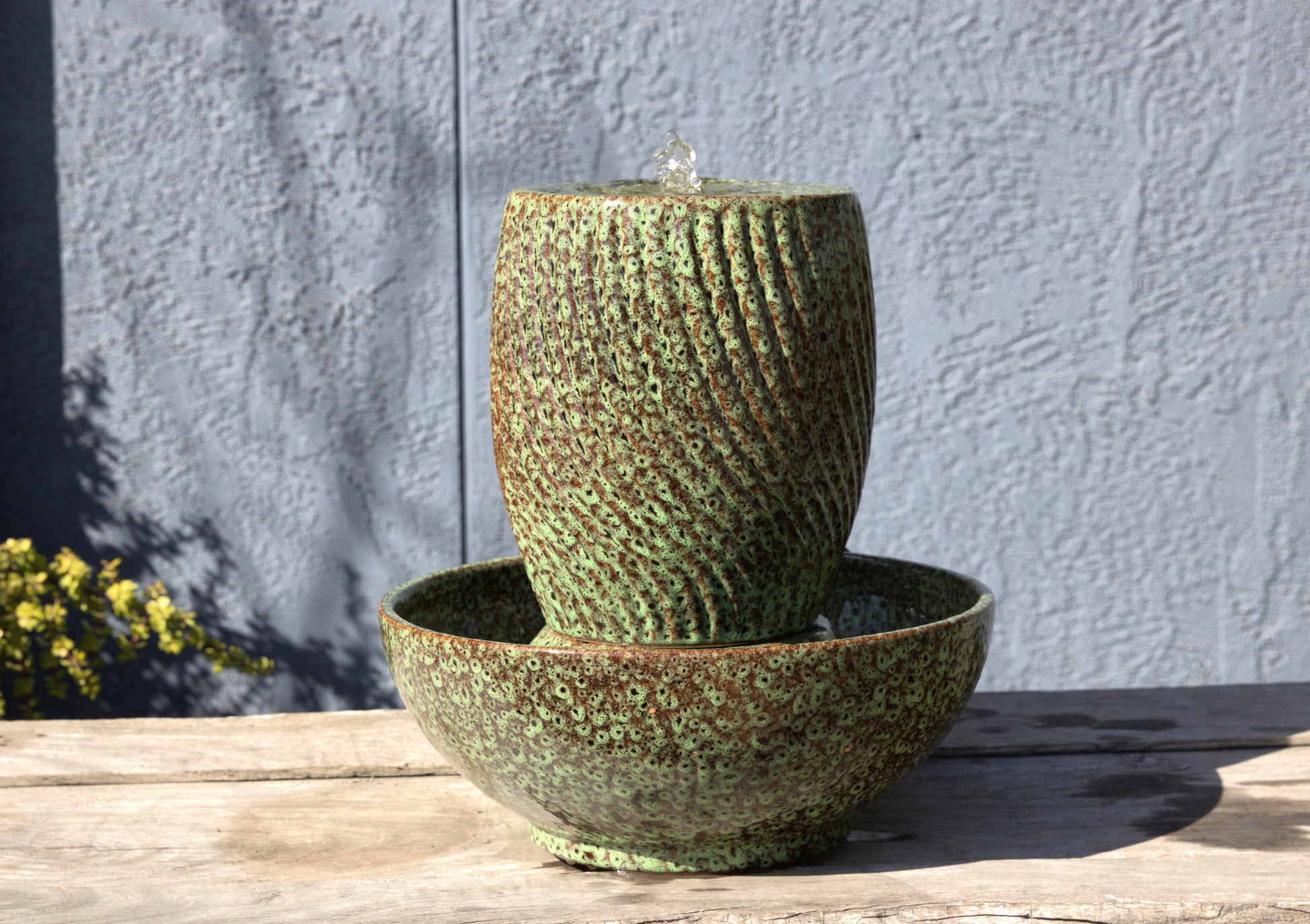 Sunset Twist Jar Fountain by