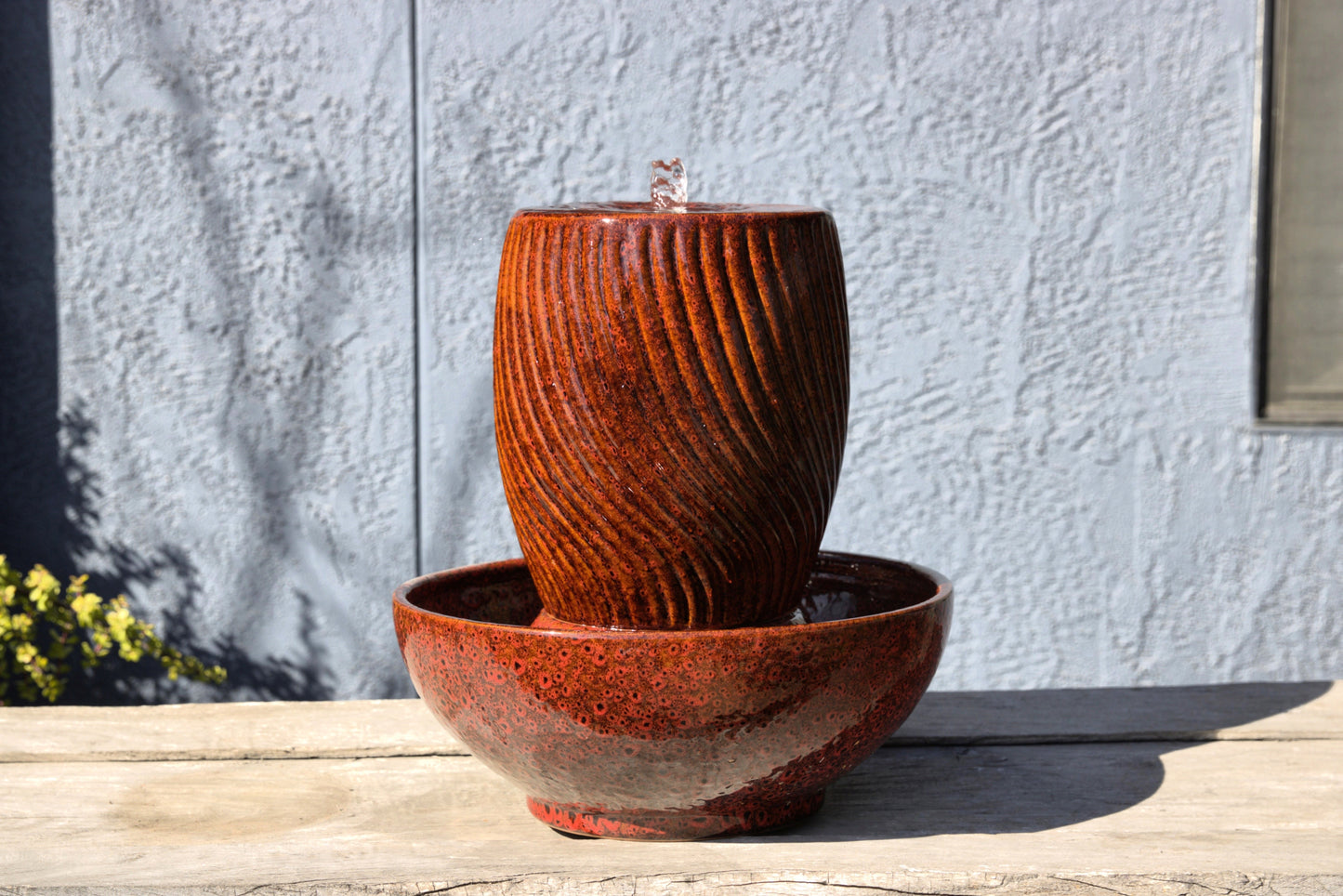 Sunset Twist Jar Fountain by