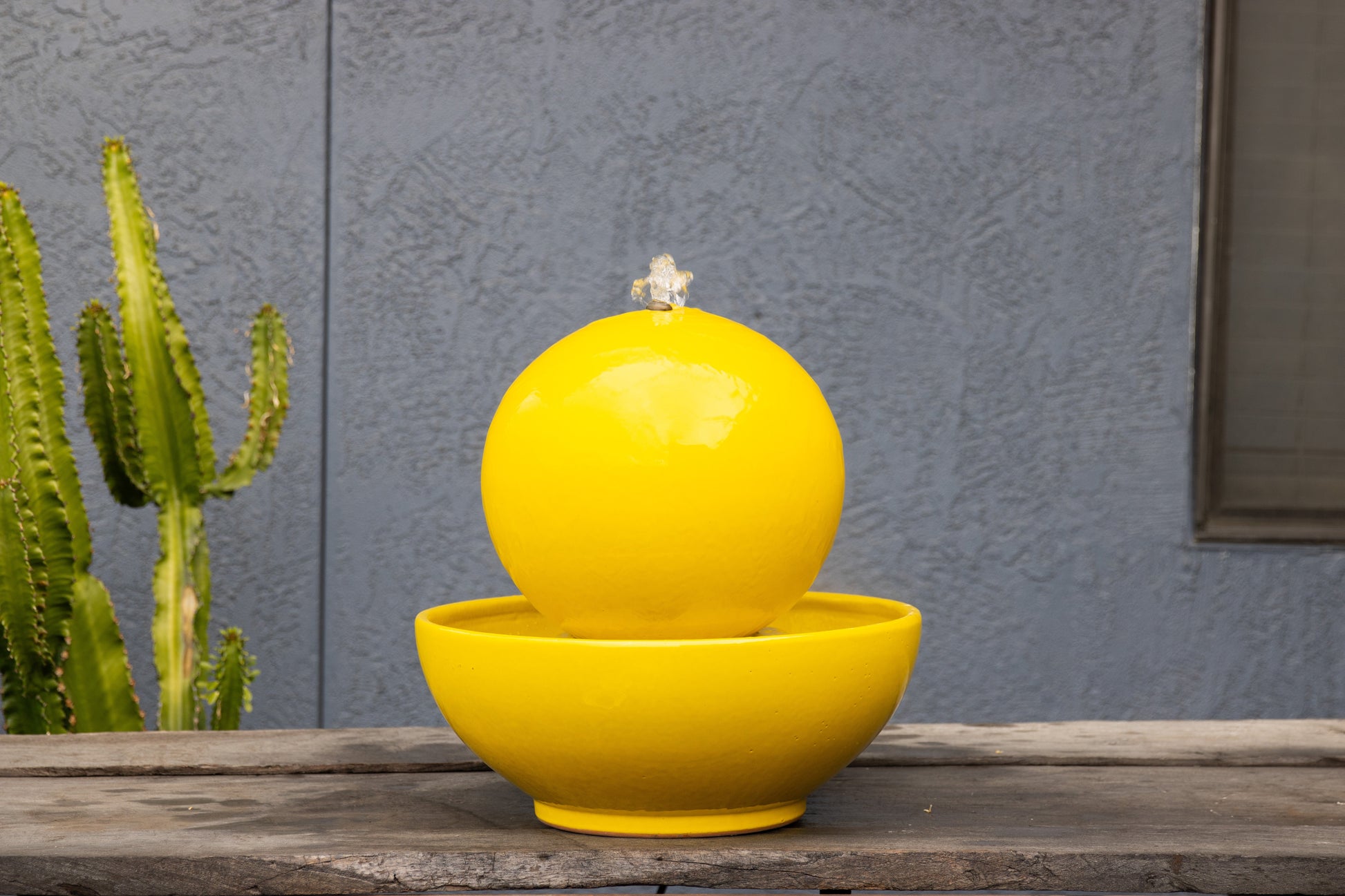 Morning Sun Sphere Fountain by