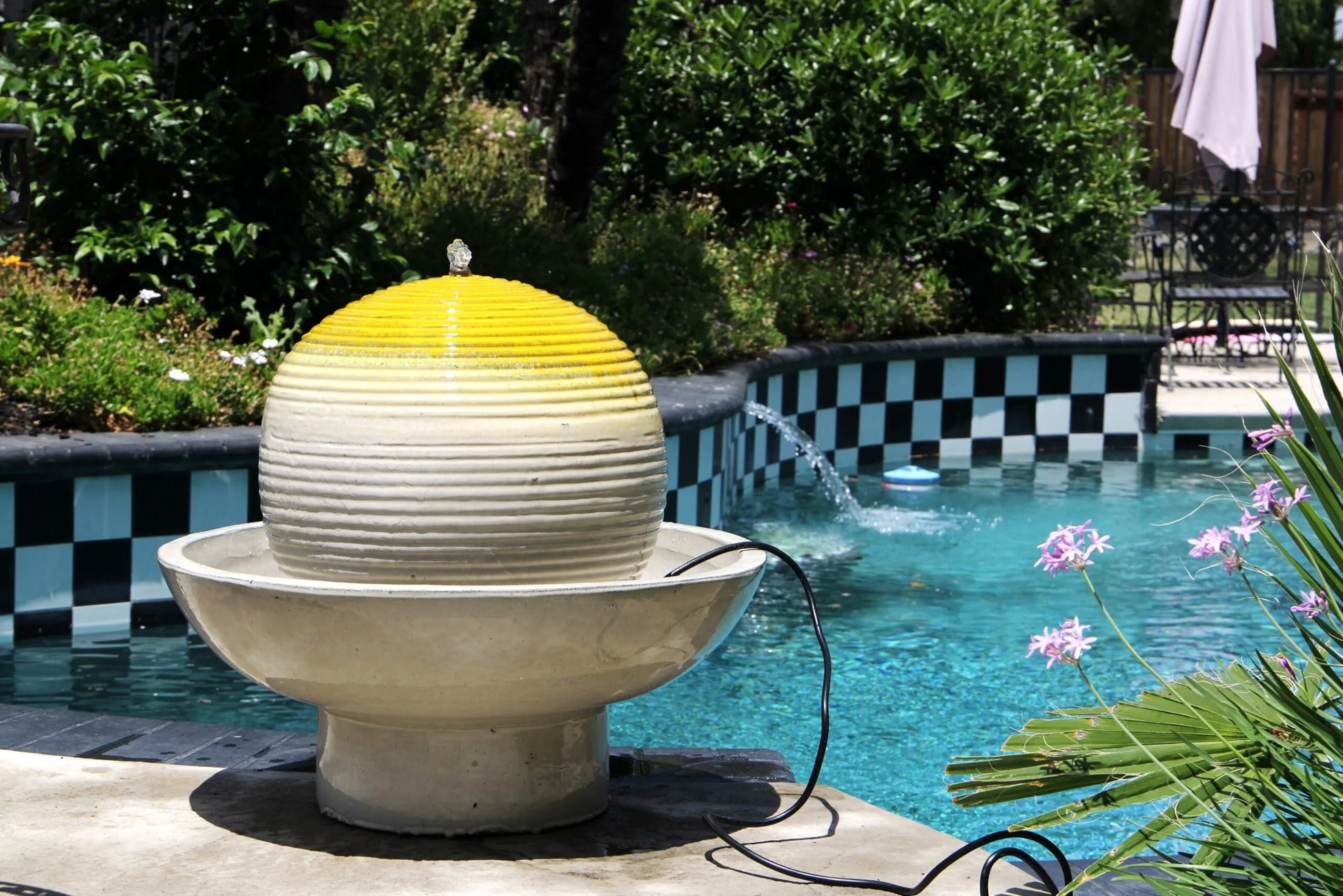 Cambria Sphere Fountain by