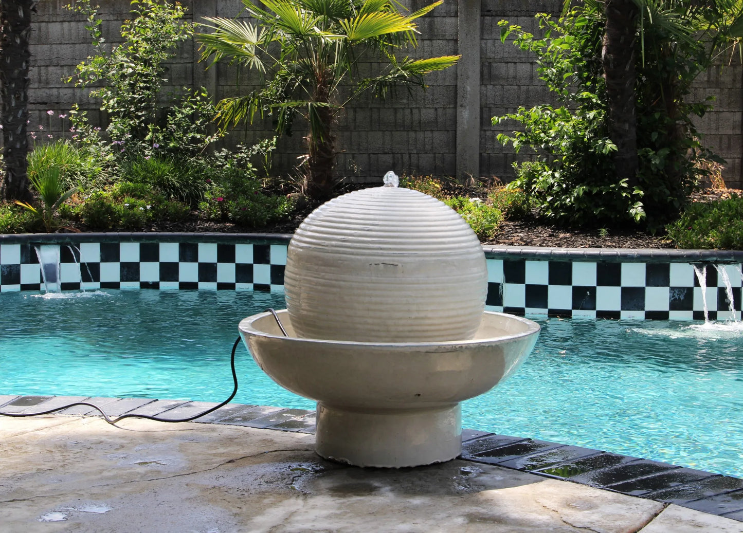 Cambria Sphere Fountain by