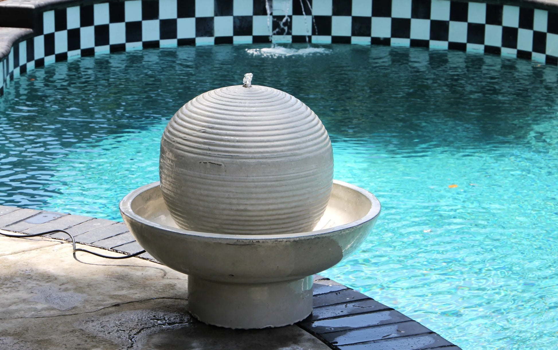 Cambria Sphere Fountain by