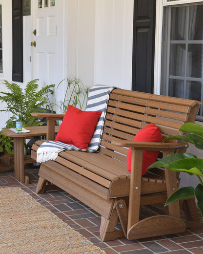 5' Patio Glider with Flip down Center Console