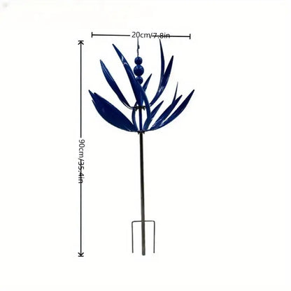 Wind Spinner Rotator Iron Garden Decoration