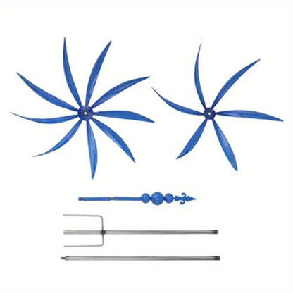 Wind Spinner Rotator Iron Garden Decoration