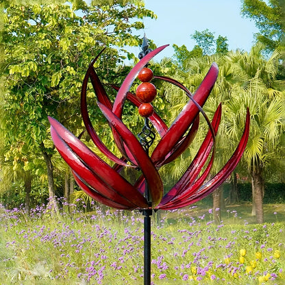 Wind Spinner Rotator Iron Garden Decoration