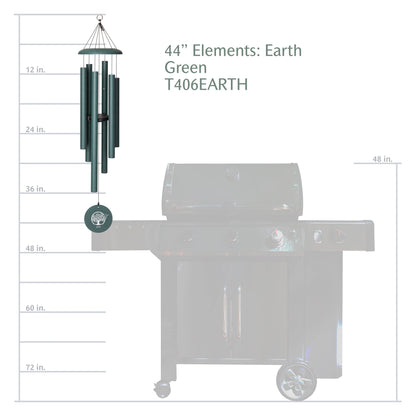 Corinthian Bells® Earth Element 44-Inch Wind Chime