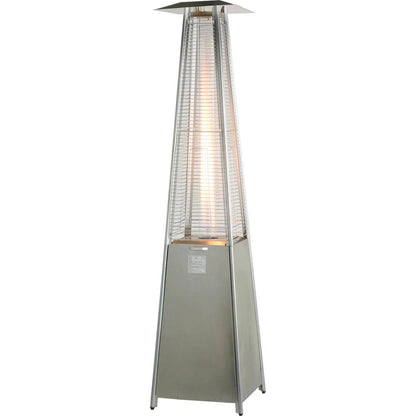 89" Tower Propane Heater - Stainless Steel