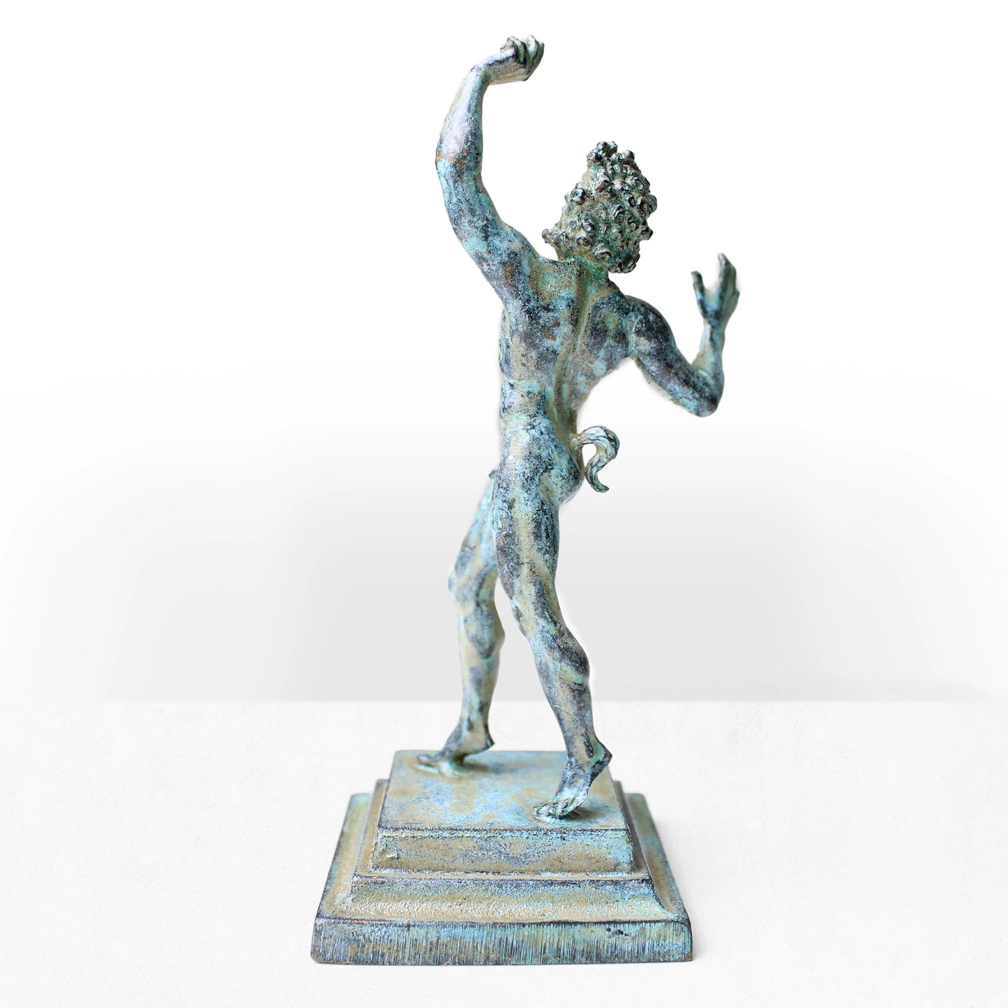 Dancing Faun Statue (Bronze)