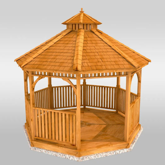 10′ Bayside Panelized Octagon Gazebo