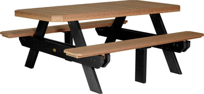 6' Dining Height Rectangular Picnic Table
