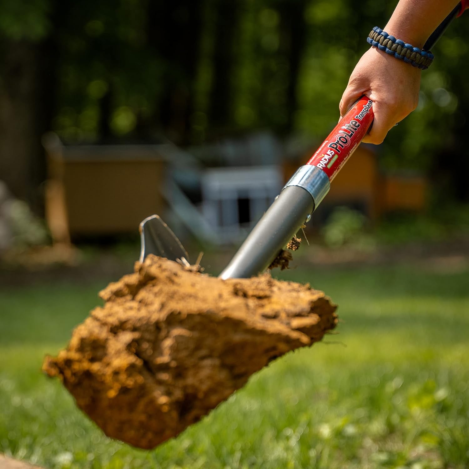 25011 Pro-Lite Carbon Steel Transplanter, Red