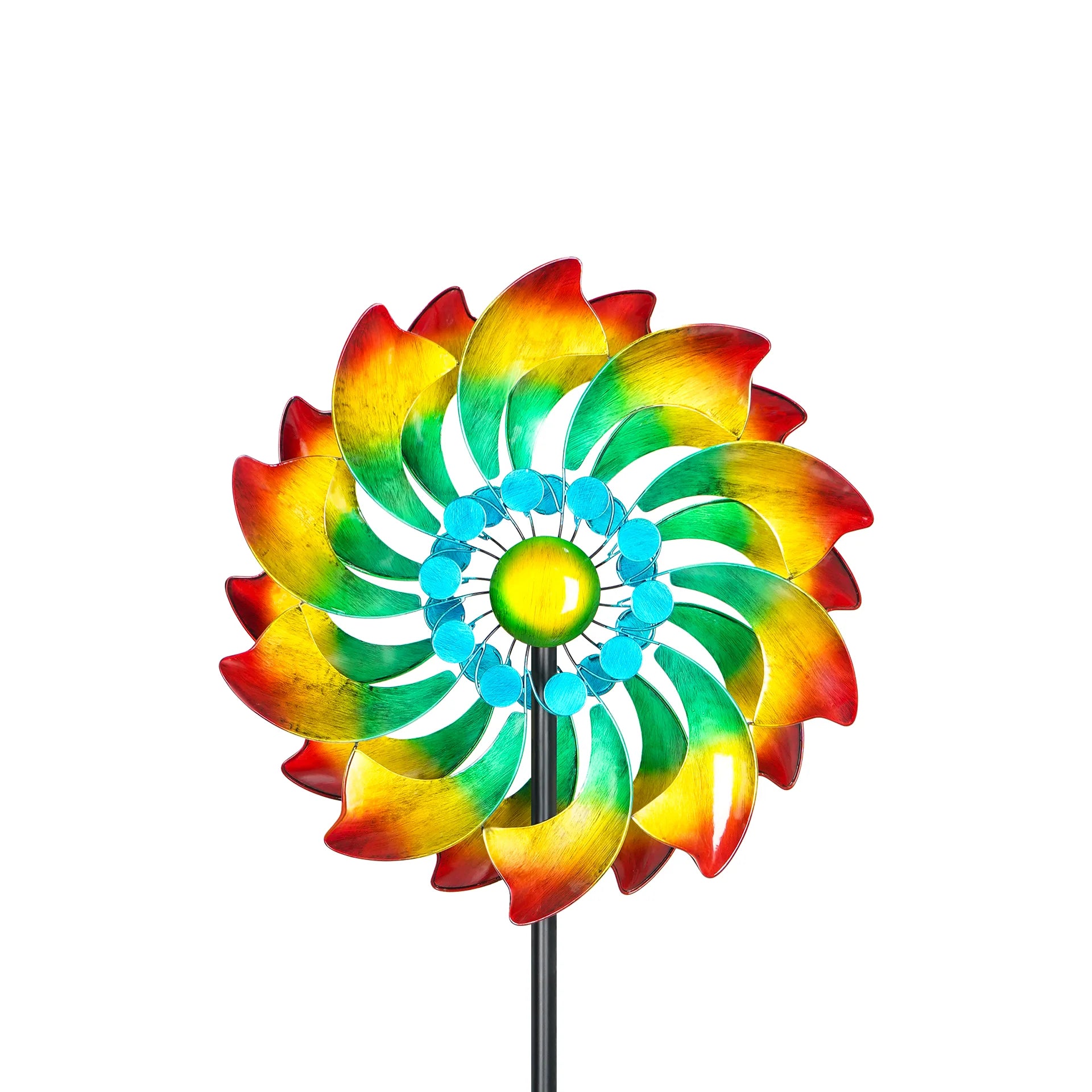 Colorful Bloom Wind Spinner