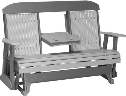 Classic Highback 5' Glider with Flip down Center Console