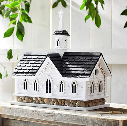 Historic Reproductions Star Barn 19'' H X 18'' W X 8'' D Birdhouse