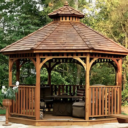 12′ Bayside Panelized Octagon Gazebo