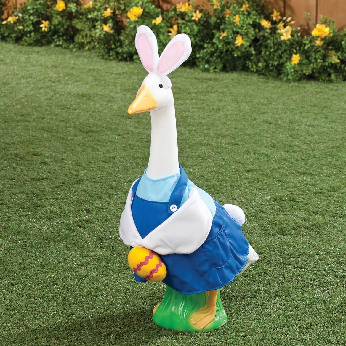 Gaggleville Easter Bunny Boy Outfit, Fits 23" H Large Porch Goose