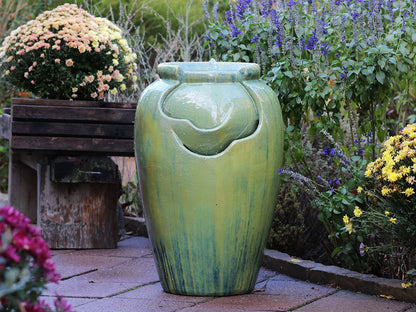 Tea Garden Fountain (Papaya) by