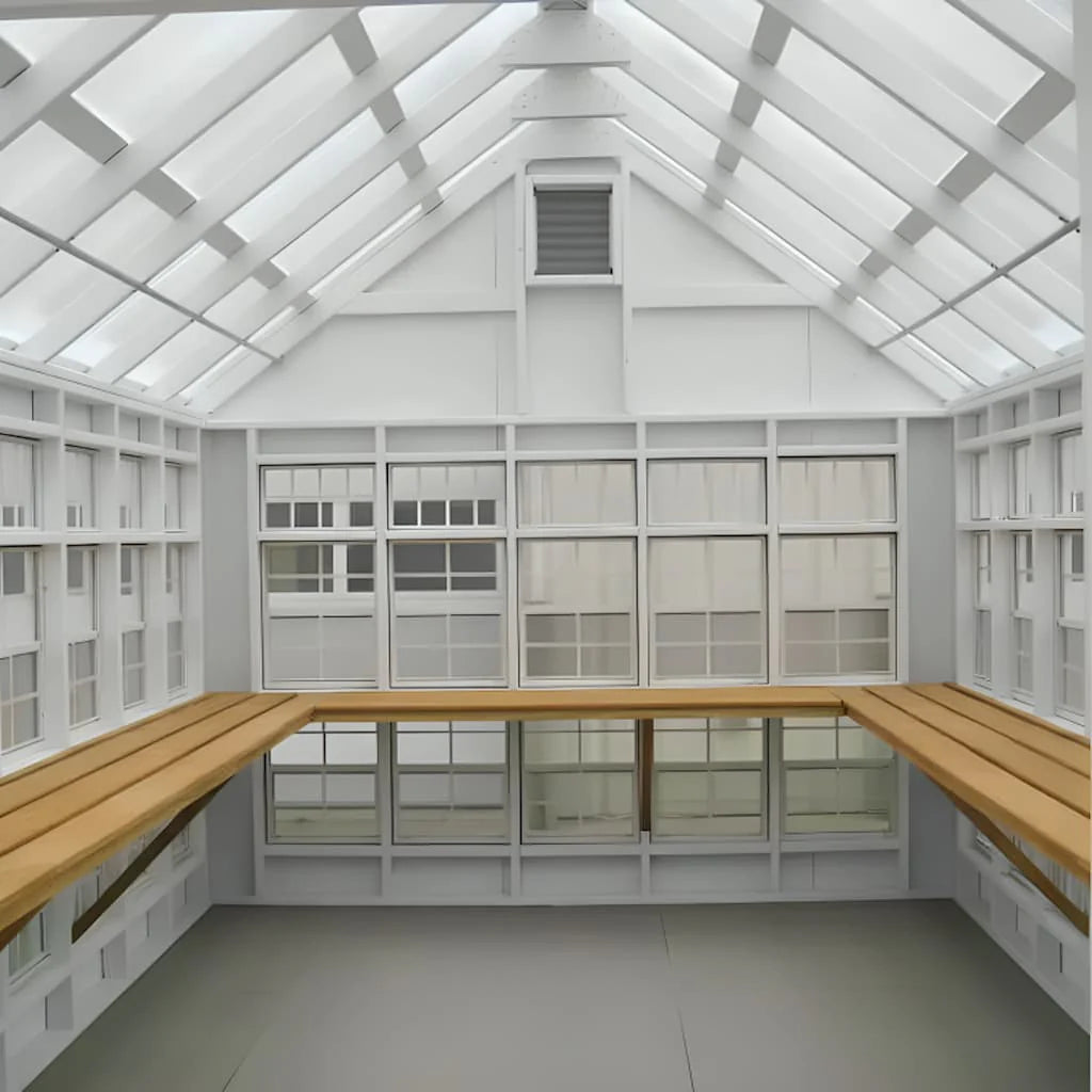 Colonial Gable Greenhouse