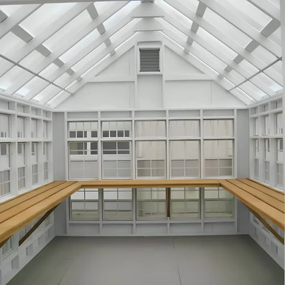 Colonial Gable Greenhouse