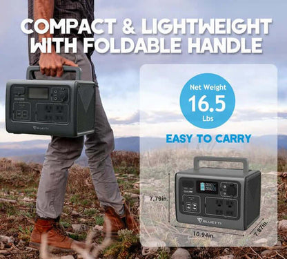 EB55 + 1*PV120 Home Solar Generator