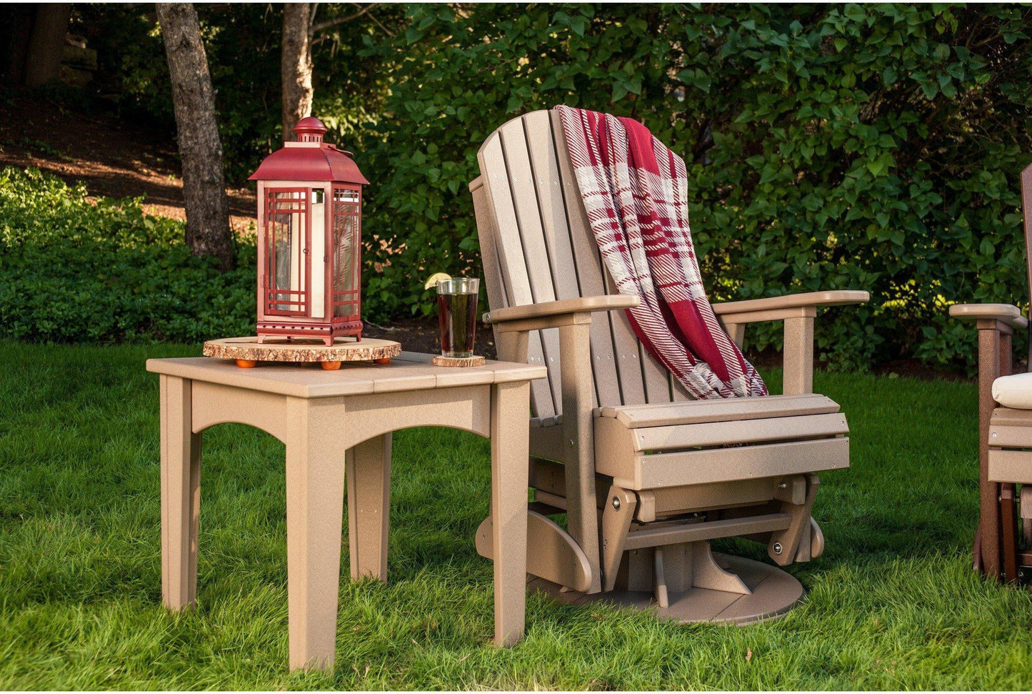 2' Adirondack Swivel Glider Chair