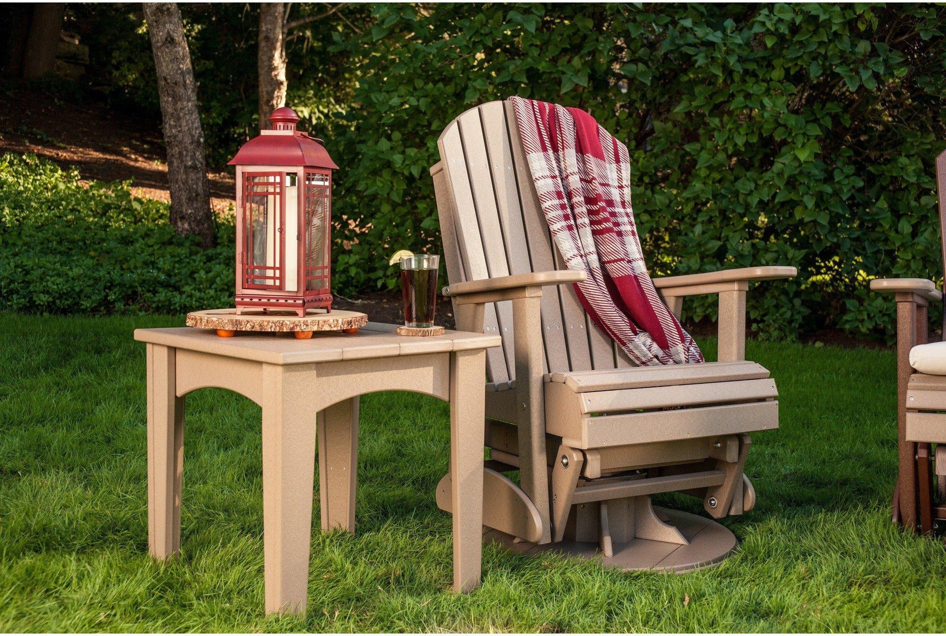 2' Adirondack Swivel Glider Chair